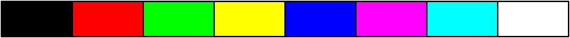 3-bit Colour
