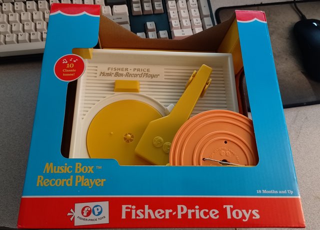 Music Box Record Player
