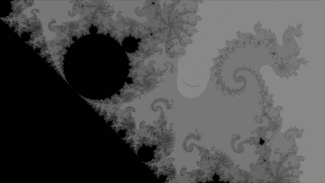 Prototype Mandelbrot set demo using fixed-point multiplication